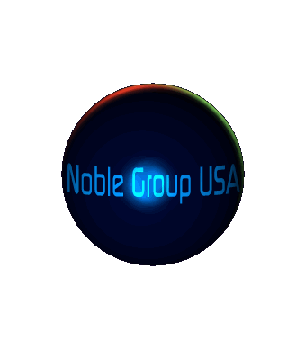 Noble Group USA Purple Ball Spinning Globe